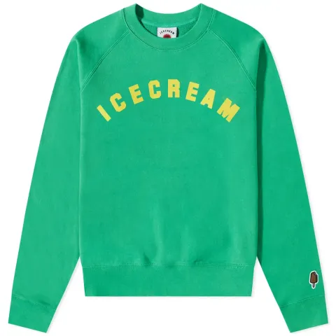 Flock Logo Crew Sweat