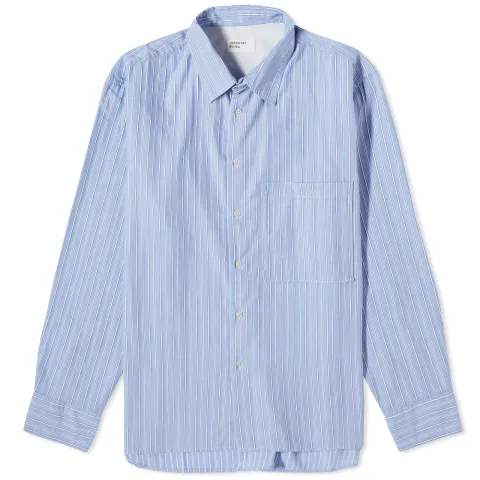 Posh Stripe Square Pocket Shirt