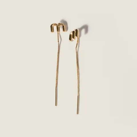 Metal earrings