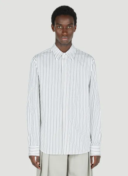 Pinstripe Poplin Shirt