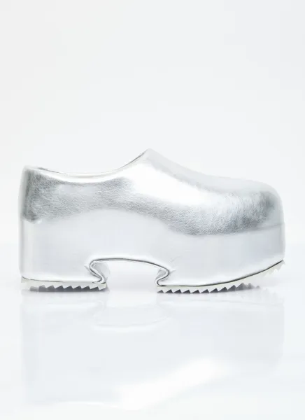 Metallic Platform Clog