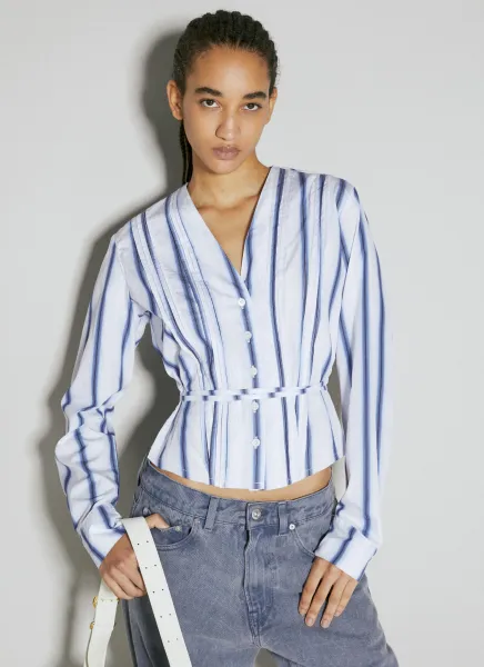 Pleated Blouse