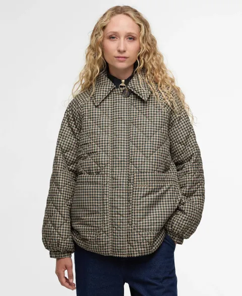 Laoise Check Quilted Jacket