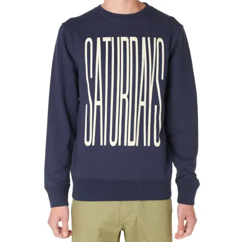 Saturdays Bowery Streched Crew Sweat