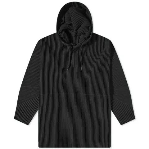 Pleated Popover Hoody