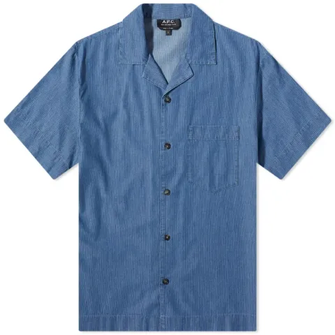 A.P.C. Edd Stripe Vacation Shirt