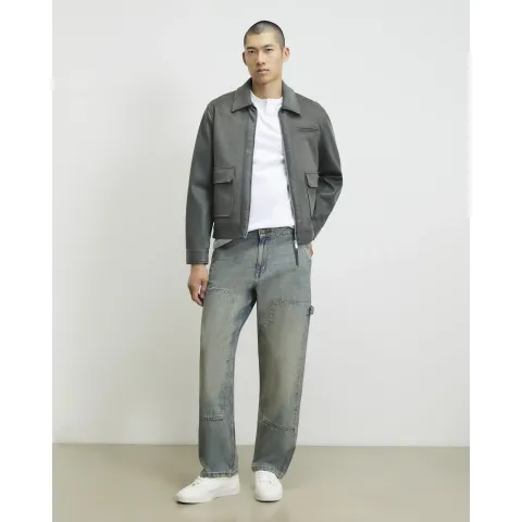 River Island Loose Fit Carpenter Jeans
