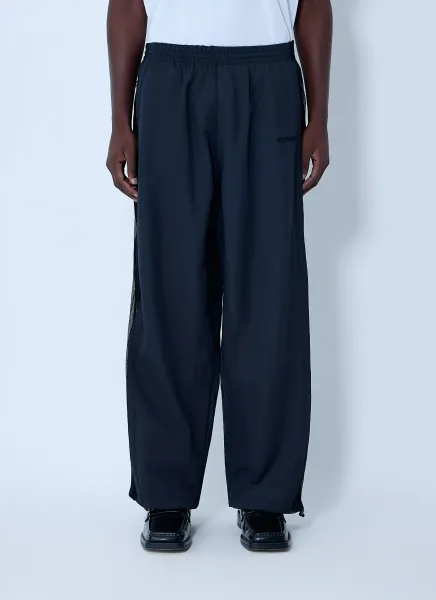 Mesh Panel Track Pants