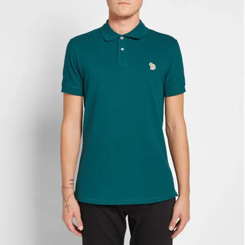 Regular Fit Zebra Polo