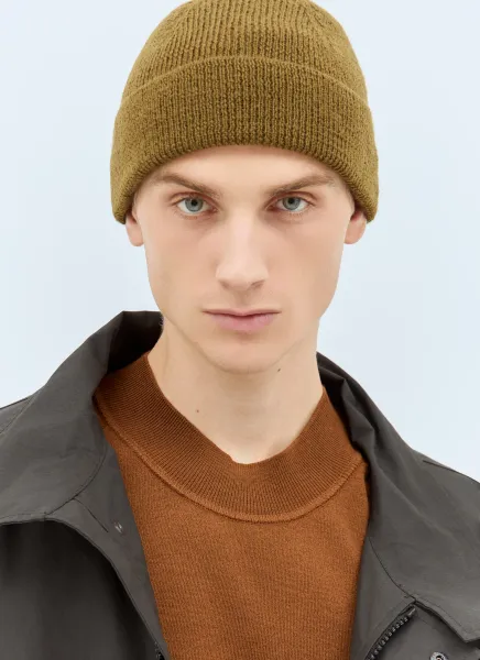 Simple Ribbed Beanie Hat