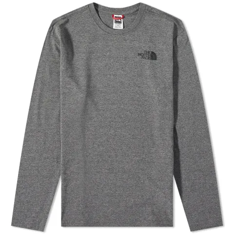 Long Sleeve Red Box T-Shirt