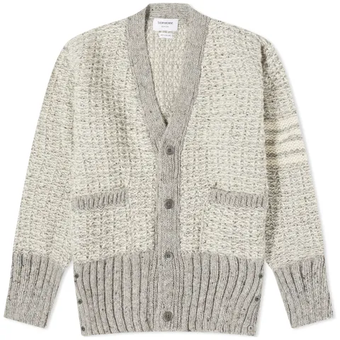 4-Bar Donegal V-Neck Cardigan