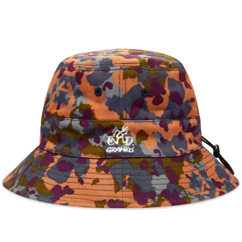 END. x Gramicci 'Kaleidoscope' Reversible Bucket Hat