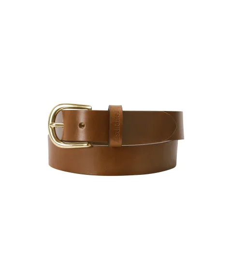 Schöffel Country Tideswell Leather Belt - Chestnut