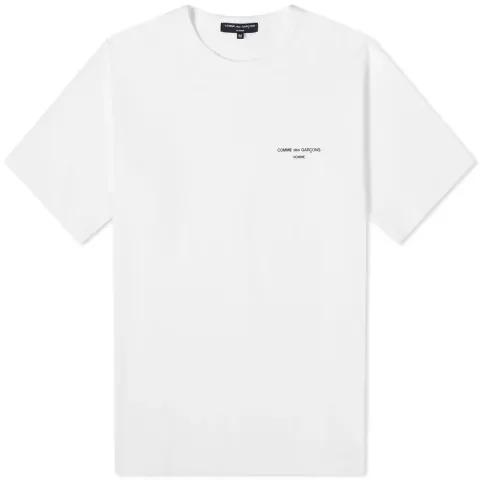 Comme Des Garcons Homme Logo Tee