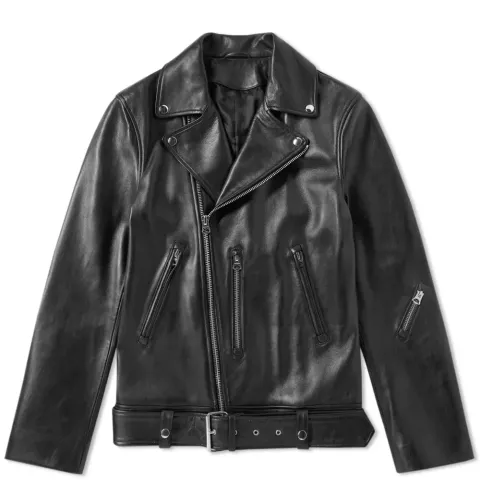 Nate Clean Leather Jacket