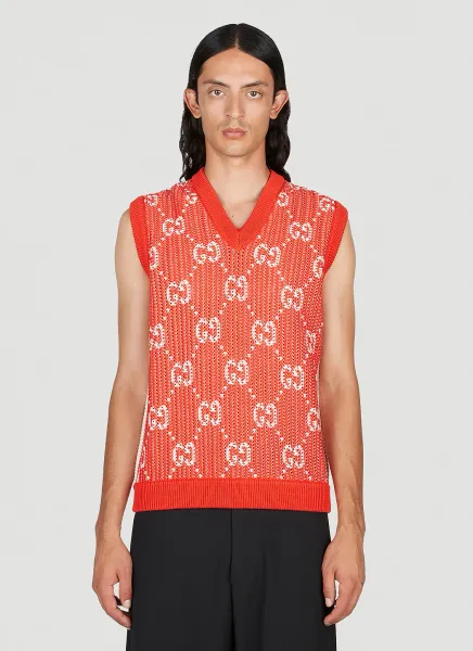 GG Jacquard Vest
