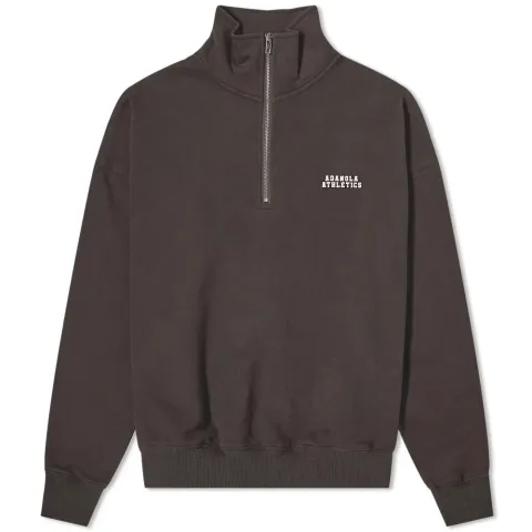 Oversized Funnel Neck Zip Sweat