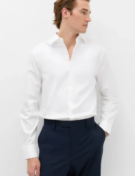 Marks & Spencer Slim Fit Supima Cotton Shirt White