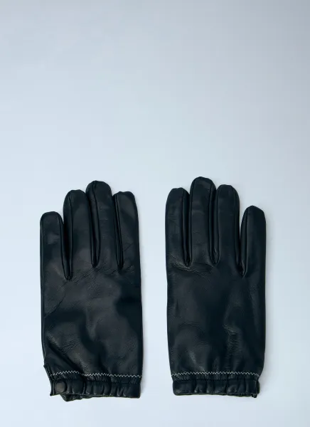Our Legacy Rider Glove Black Nappa Leather