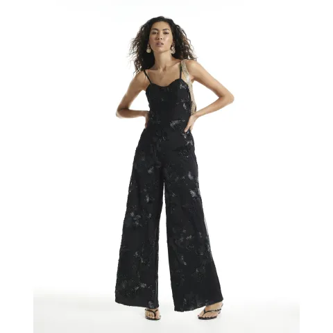 River Island Cornelli Corset Jumpsuit