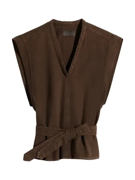 Chasuble Broken Twill Top Cacao