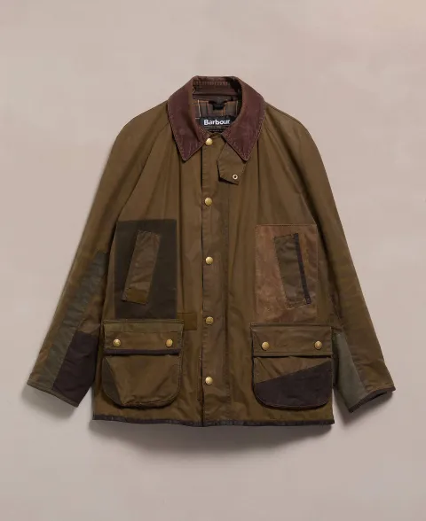 Re-loved Men's Ashby Waxed Jacket - Size L