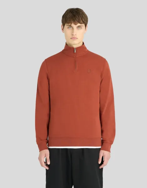 Lyle & Scott Superfine Cotton 1/4 Zip Sweatshirt