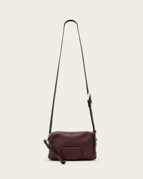 Ares Leather Micro Crossbody Bag