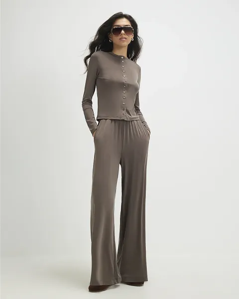 River Island Long Sleeve Soft Touch Top