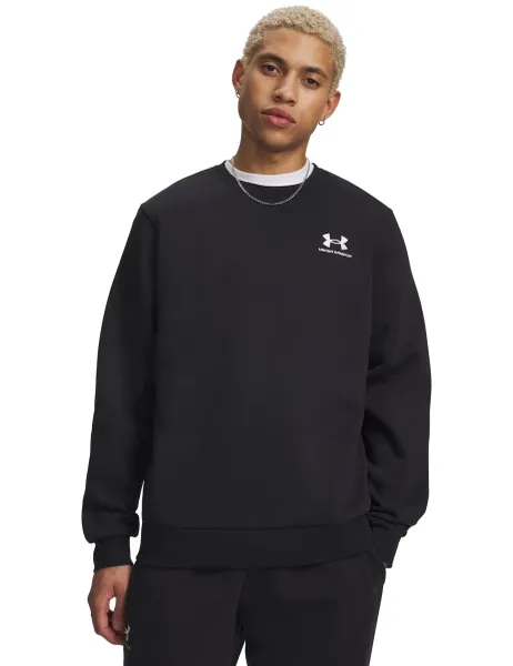 Under Armour Cotton Rich Icon Fleece Sweatshirt Black