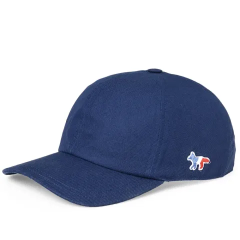 Maison Kitsuné Tricolour Fox 6 Panel Cap