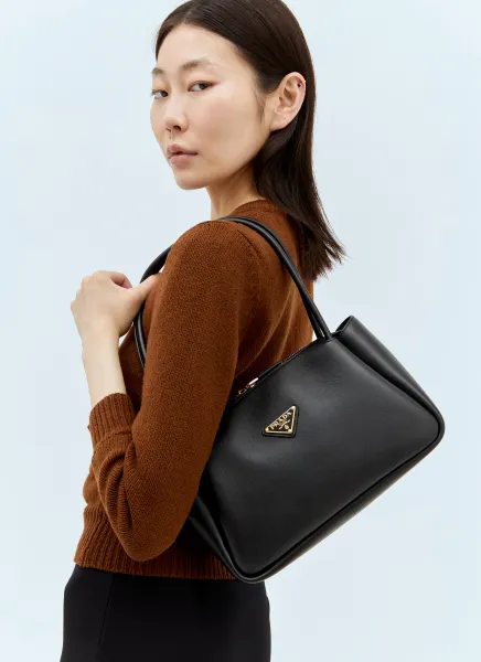 Medium Leather Shoulder Bag