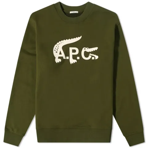 A.P.C. x Lacoste Crew Sweat