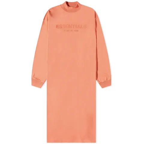 Long Sleeve Logo Dress