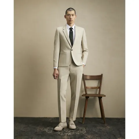 River Island Skinny Fit Suit Trousers