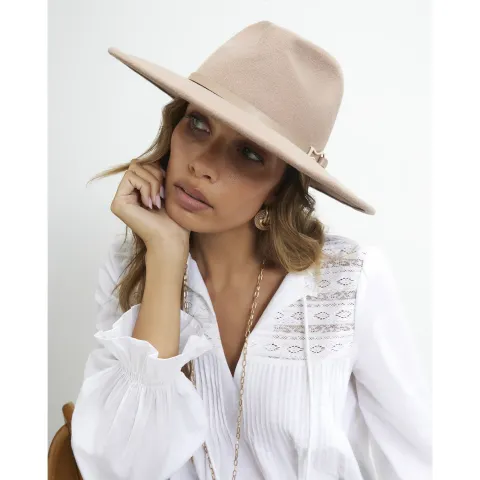 River Island Buckle Band Fedora