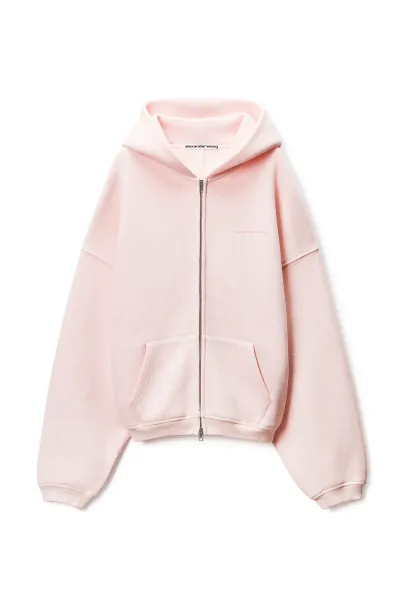 Crystal Terry Zip Hoodie