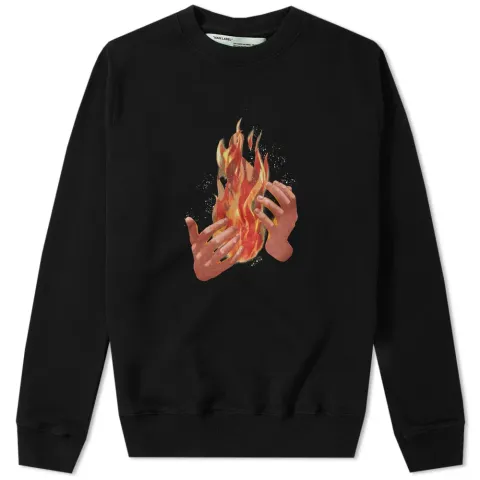 Diagonal Fire Crew Sweat