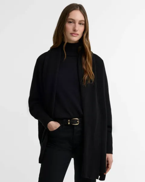 Eva Wool-Blend Cape