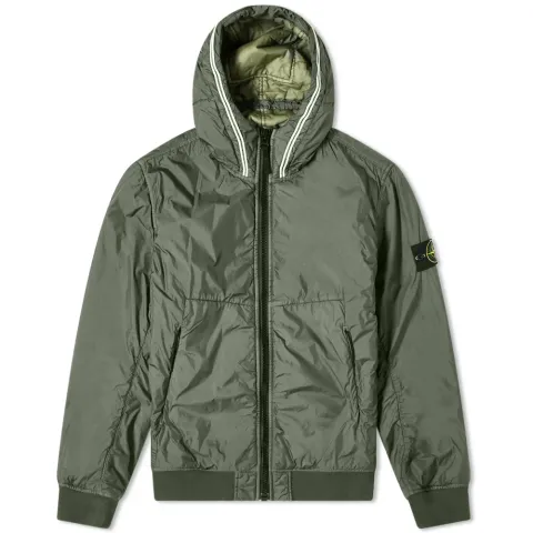 Crinkle Reps Primaloft Hooded Jacket