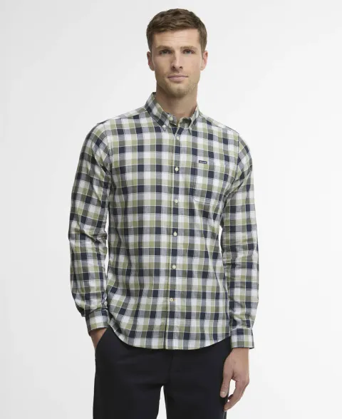 Harwood Gingham Long-Sleeved Tailored Shirt