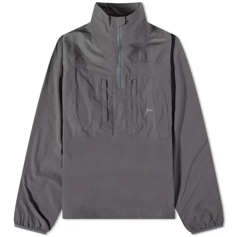 Stretch Nylon Half Zip Jacket