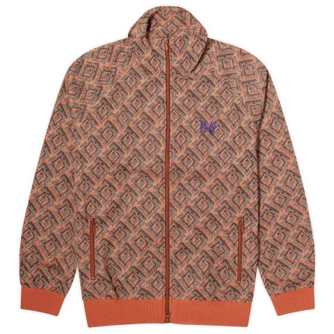 Poly Jacquard Track Jacket