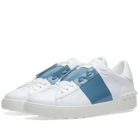 Open Low Top Patent Sneaker