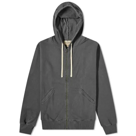 Embroidered Arrow Zip Hoody