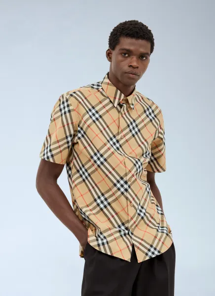 Check Poplin Shirt