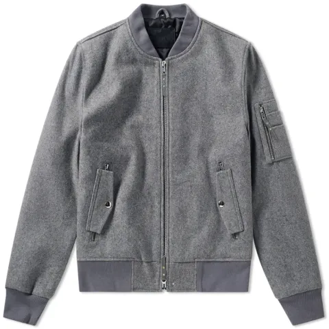 Wool MA-1 Bomber Jacket