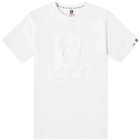 AAPE Embossed Moon Face T-Shirt