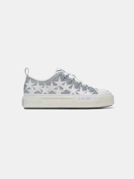 WOMEN - WOMEN'S GLITTER STARS COURT LOW - Silver